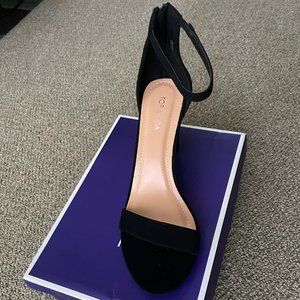 TOP Moda Womens Hannah-1 Platform Chunky Heel with Ankle Strap